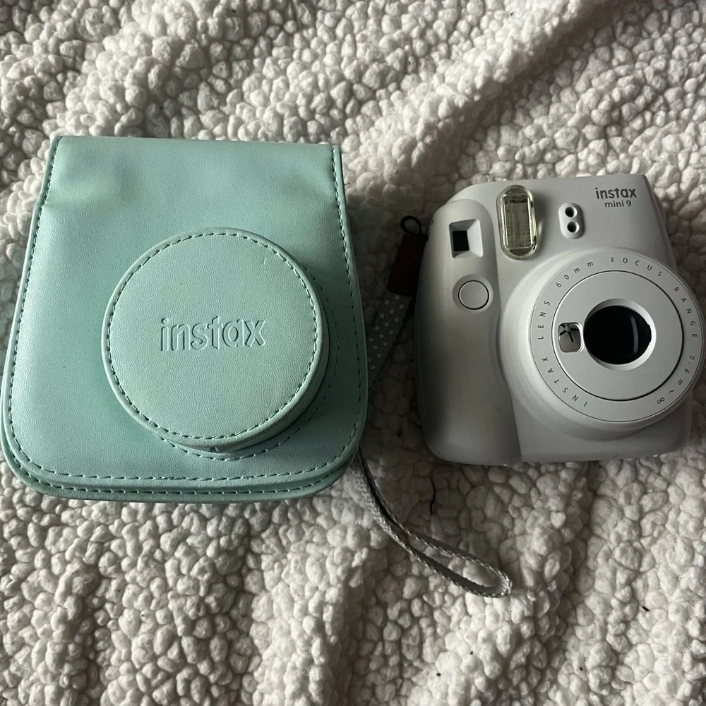 Instax Mini 9 camera and case